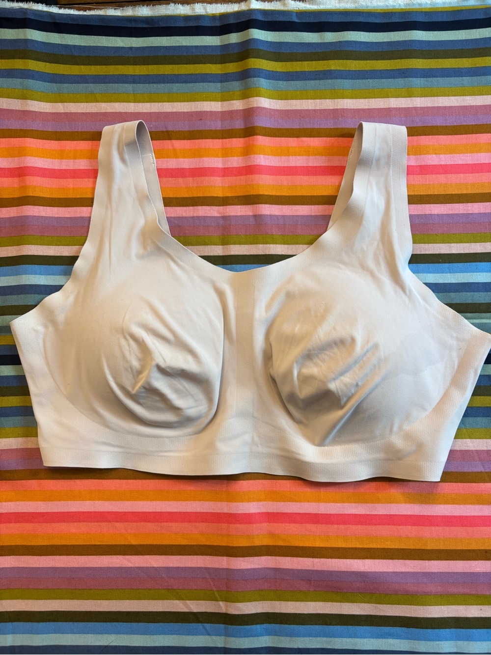 Aerie Real Free Light Beige Wireless Comfort Bra-XL DD